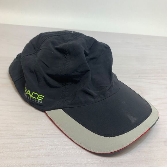 Gill Race Collection Hat Black Athletic Mens Womens Unisex Athleisure Race - Picture 1 of 8